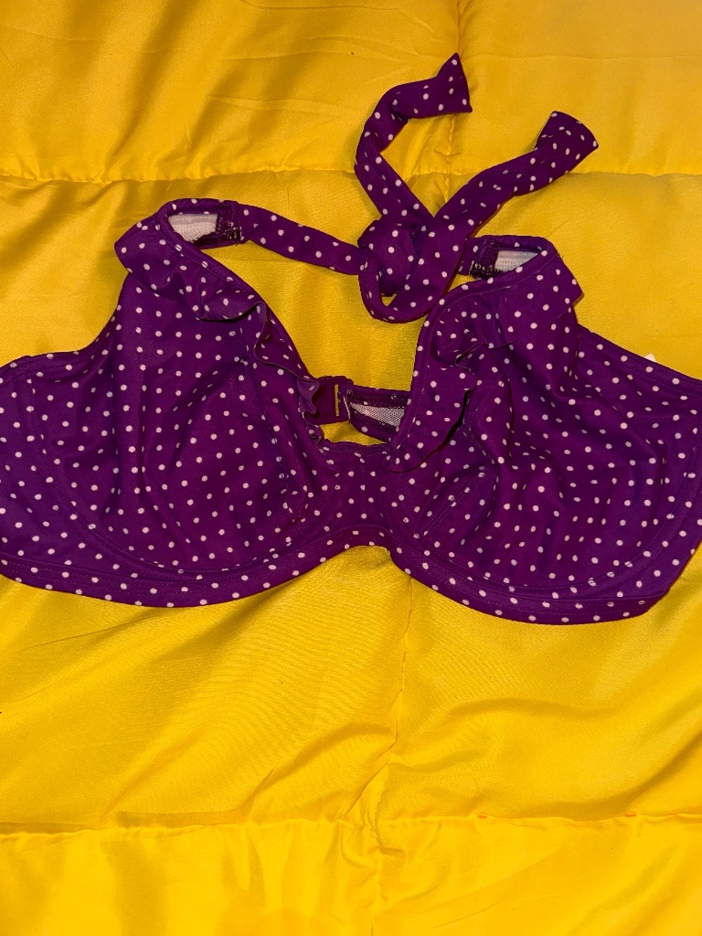 Freya Bikini Top Purple Med 36E